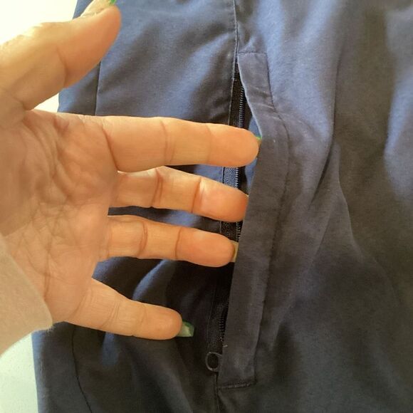 FootJoy FJ Mens Pullover Windbreaker Jacket Sz 2XL Golf Blue - Picture 5 of 10